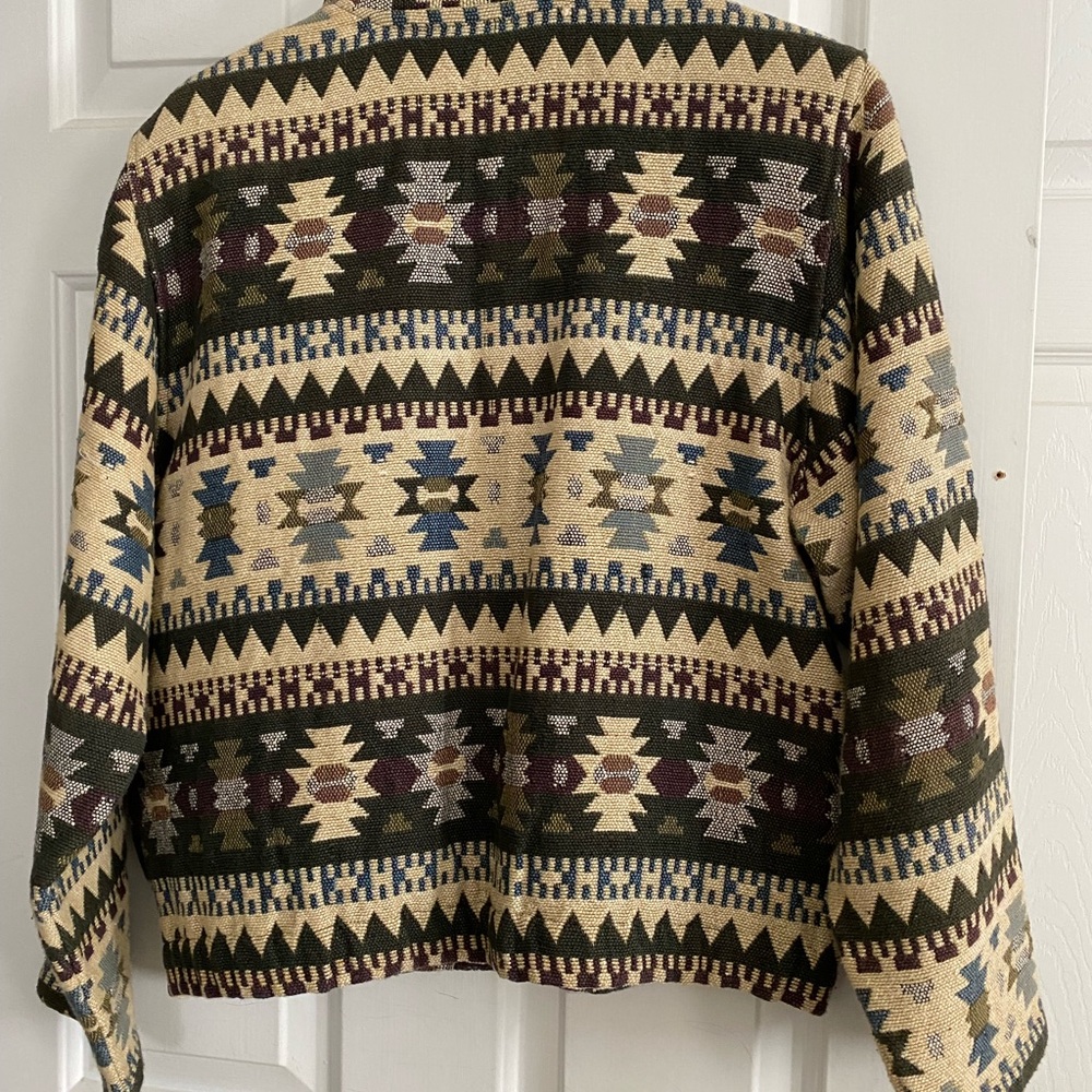 Hari Geometric Patterned Jacket - image 2